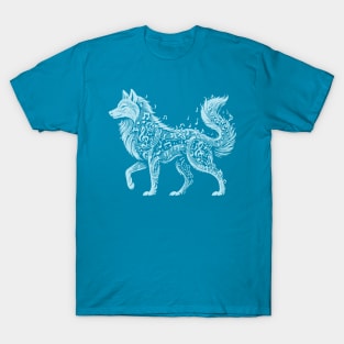 Musical Wolf (Tattoo) T-Shirt